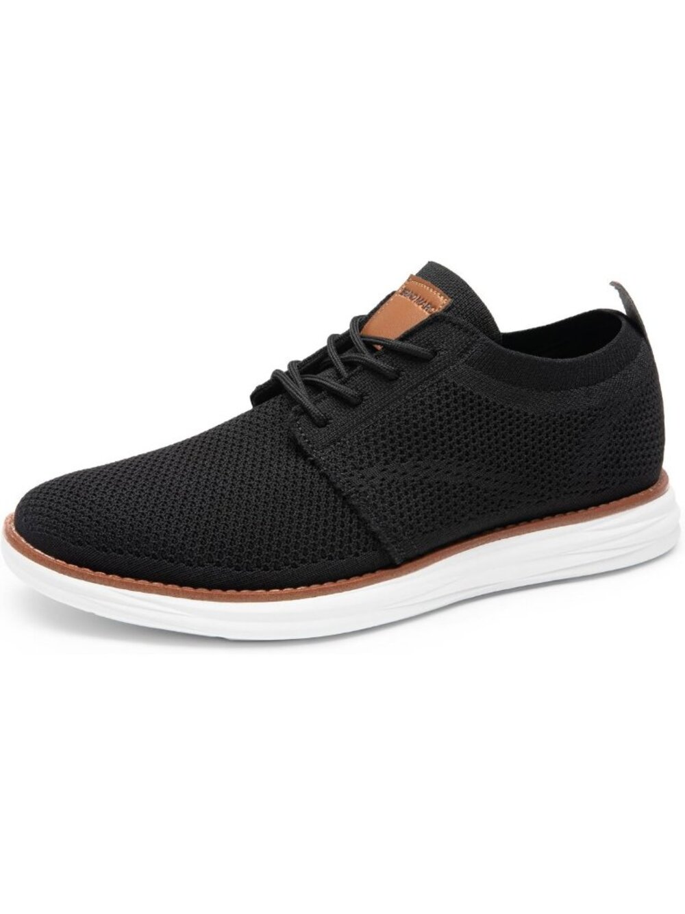 Men's KnitFlex Casual Dress Sneakers - Lightweight, Breathable, Stylish Footwear